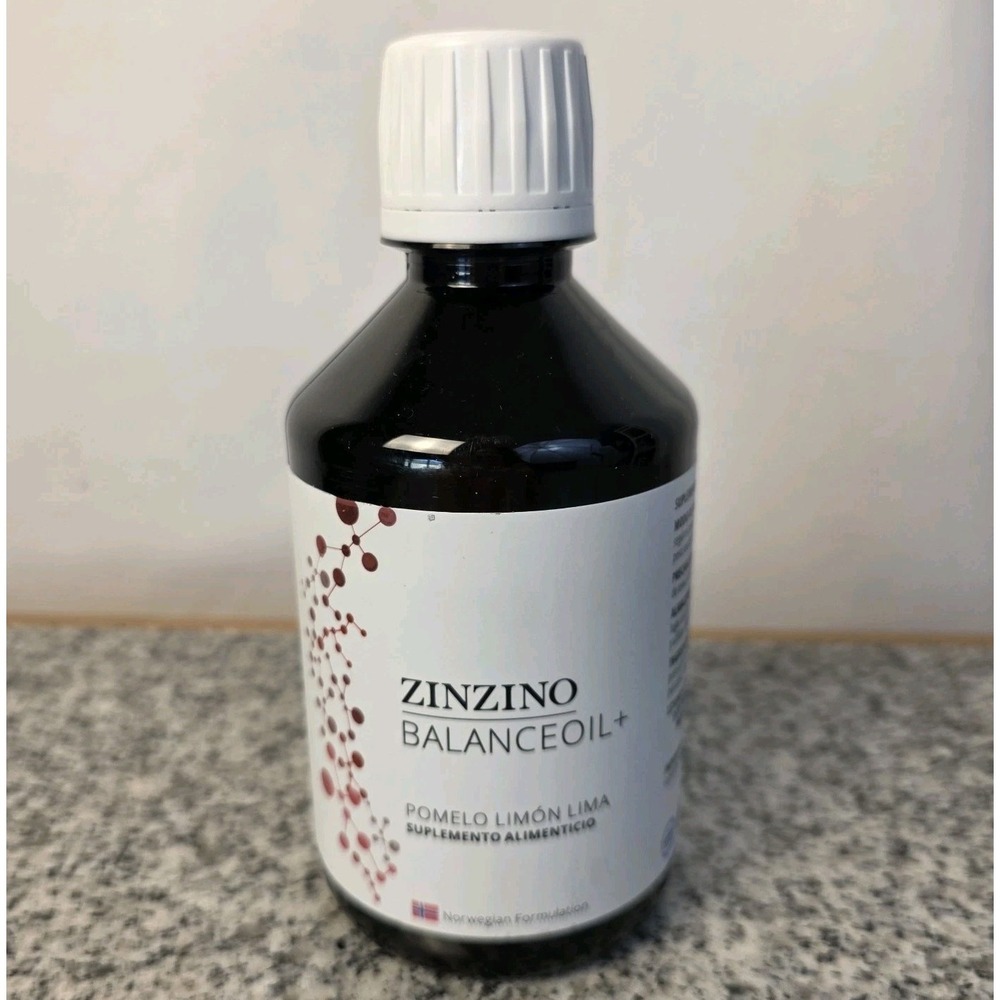 Zinzino Balance Oil+ 300 ml Pomelo Limon Lima (Grapefruit Lemon Lime) NOB‎